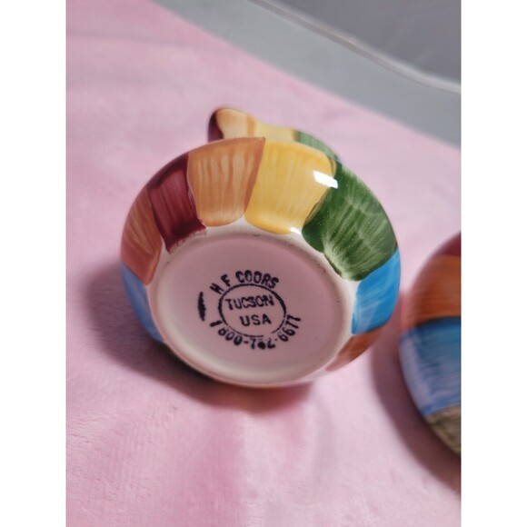 Rare HF Coors Tucson  Creamer & Sugar Set - Picture 7 of 7